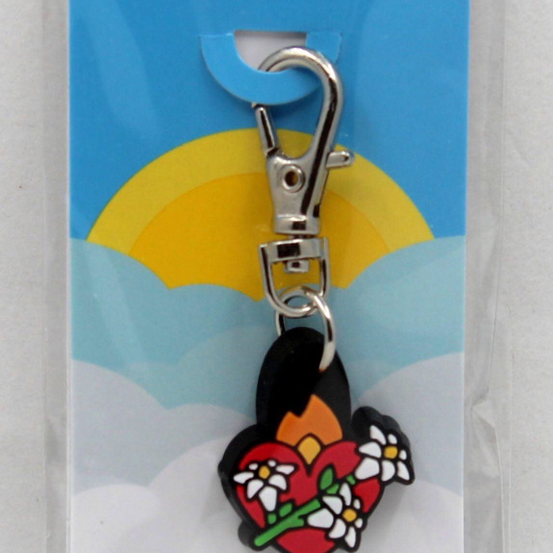 Tiny Saints Chaste Heart of Saint Joseph CHARM NEW Lanyard Backpack Purse