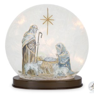 Holy Family Light Up Globe by burton + Burton