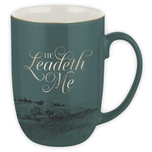 CA Gifts Ceramic Mug He Leadeth Me MUG1266
