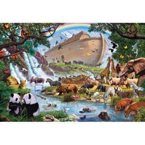 Vermont Christmas Company Noah's Ark Jigsaw Puzzle 100 Piece