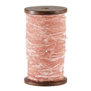 Frayed Velvet Spools R0468